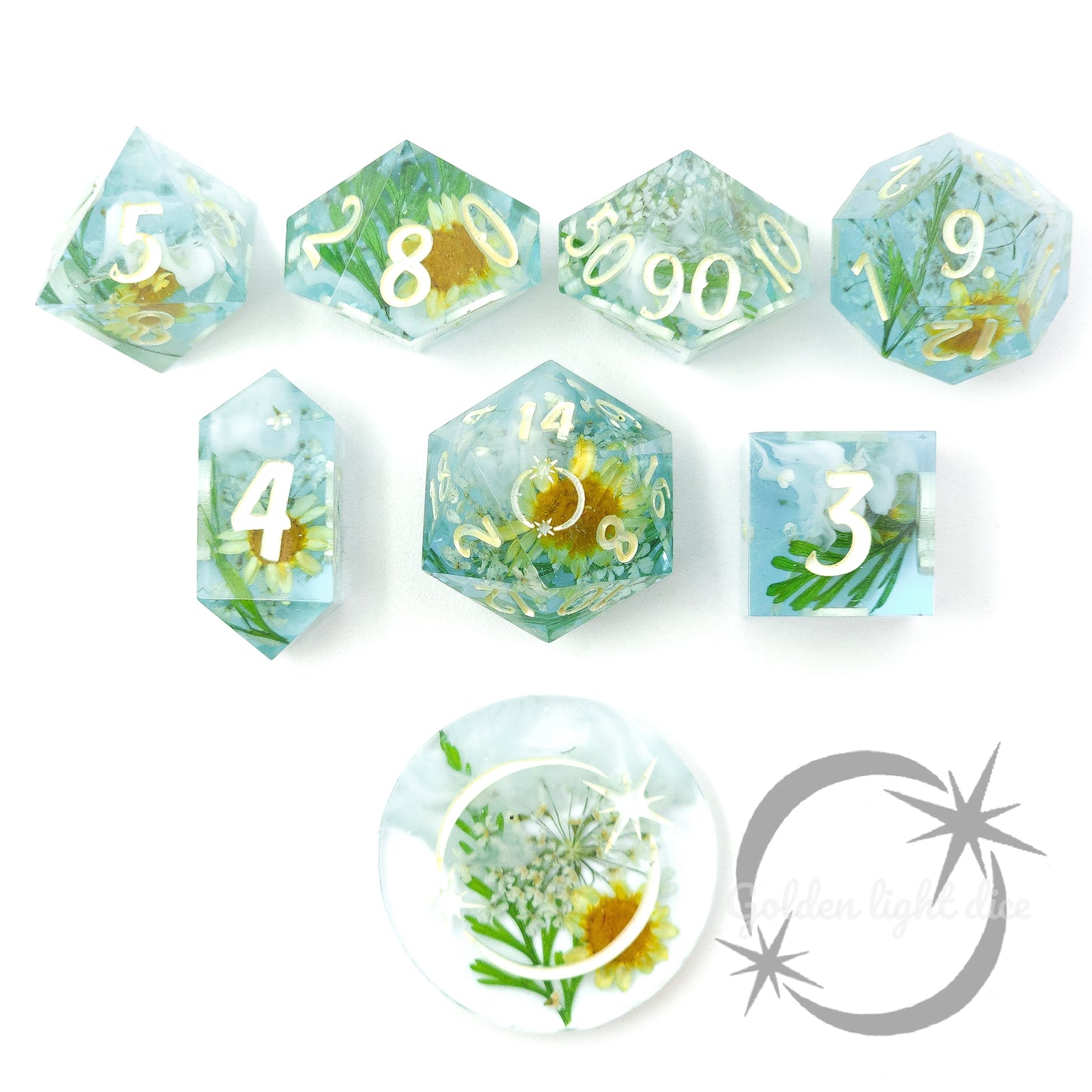 8 Piece Set : Buttercup Fields