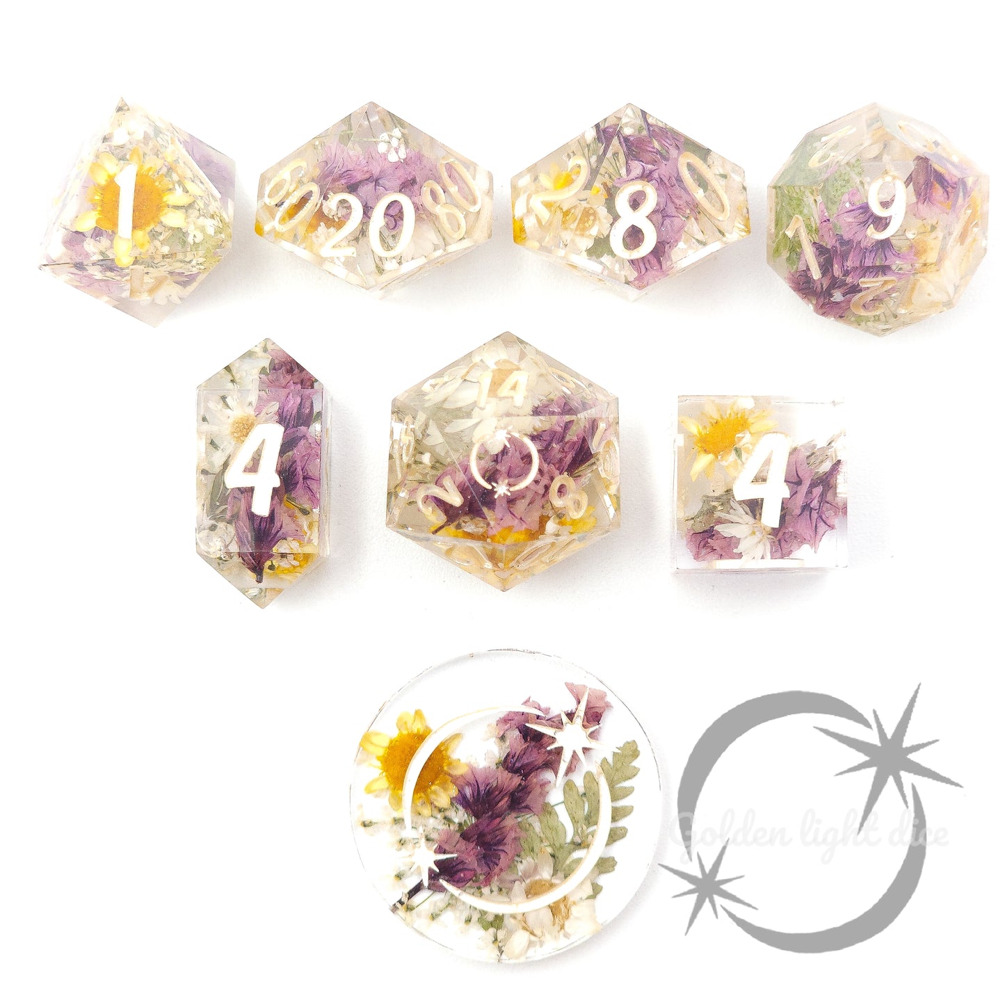 8 Piece Set : Flower Crown